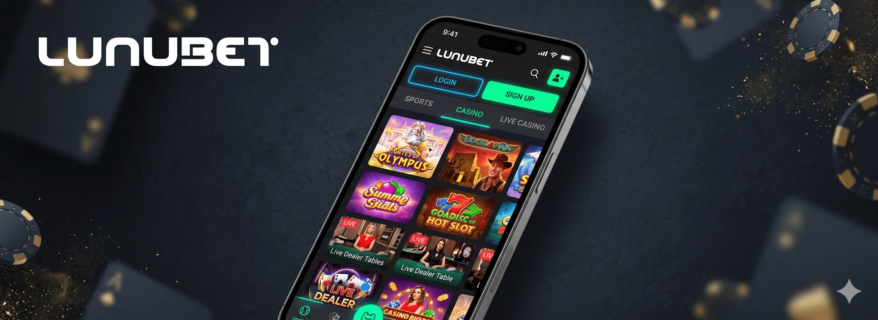 download LunuBet